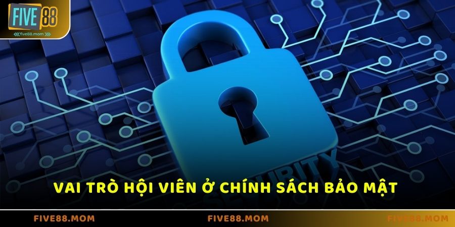 Vai trò hội viên ở chính sách bảo mật của Five88